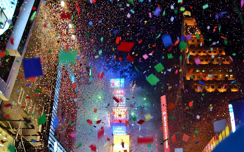 Confetti Time Square